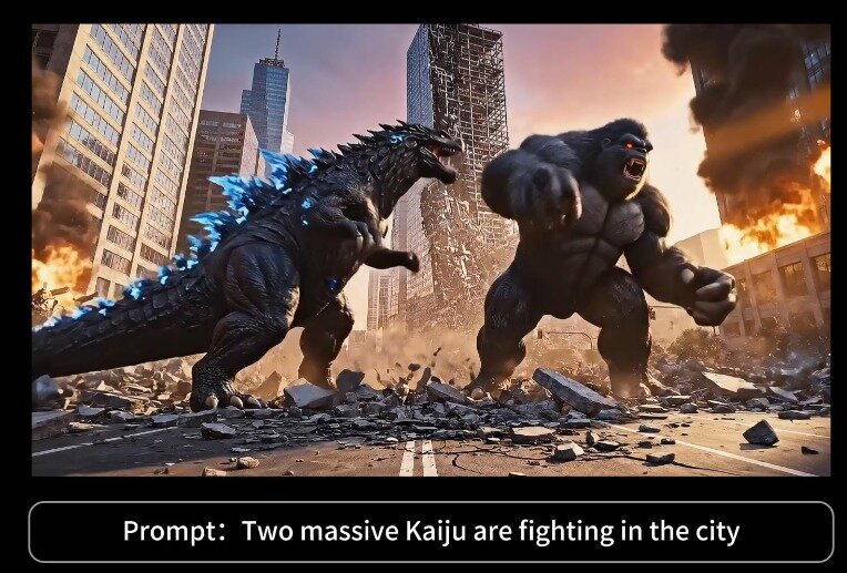 본문 이미지 - 시댄스 2.0으로 생성된 동영상 화면. (시댄스 홈페이지 캡처)