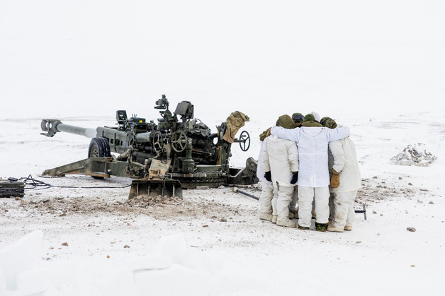 [포토] 북극 방어 훈련 실시하는 캐나다군