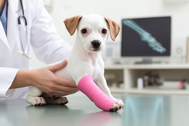 작은 충격에도 '뚝'…성장기 강아지 골절, 치료가 더 까다로운 이유