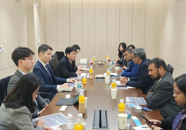 해진공, 인도 정부와 해양인프라 협력 논의