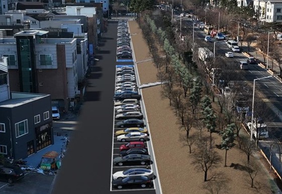 "완충 녹지 활용한 주차난 해소"…원주시, 단관지구 손 본다
