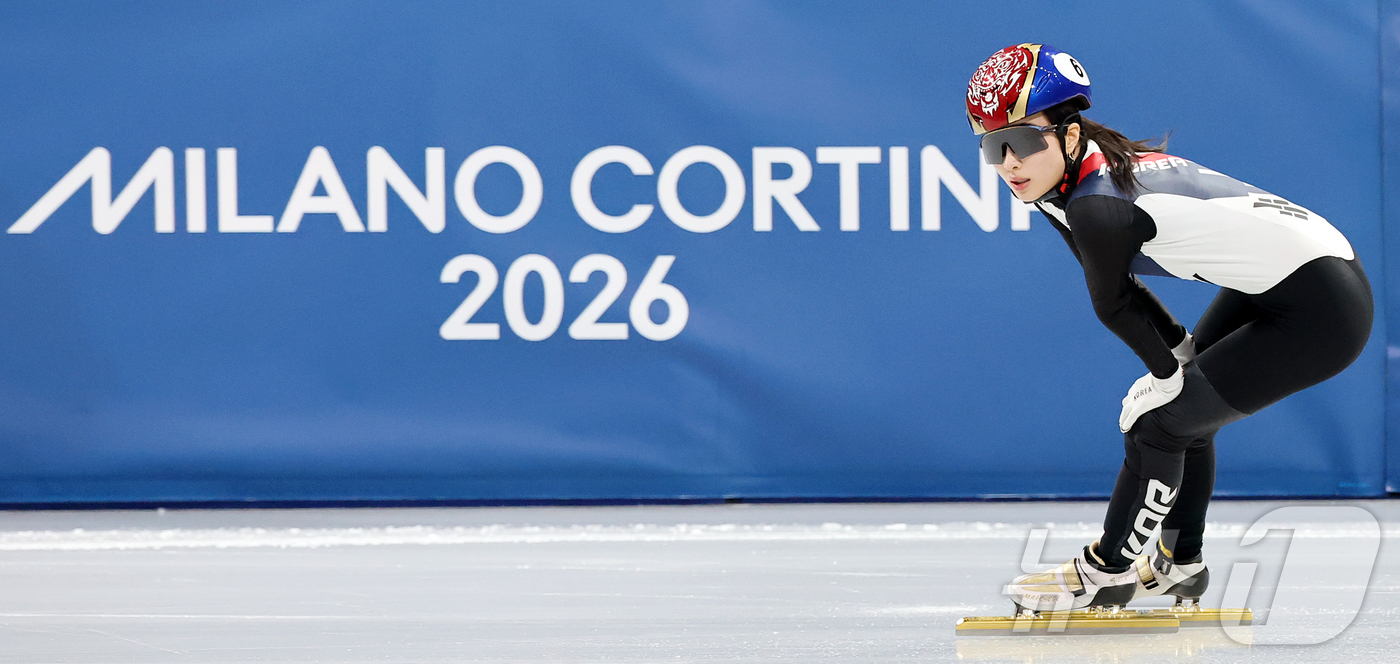 (밀라노=뉴스1) 김진환 기자 = 쇼트트랙 김길리가 20일(현지시간) 이탈리아 밀라노 아이스 스케이팅 아레나에서 열린 2026 밀라노·코르티나담페초 동계올림픽 쇼트트랙 여자 150 …