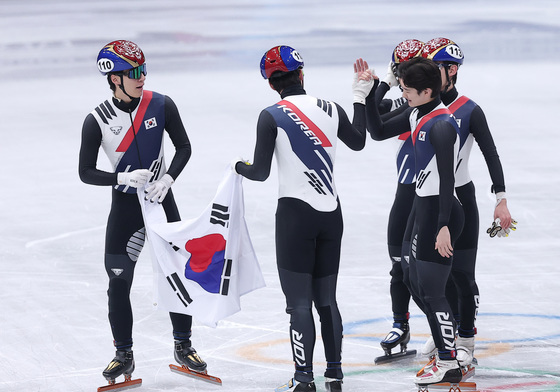 쇼트트랙 남자 계주, 은메달