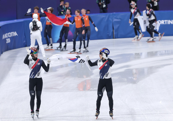쇼트트랙 남자 5000m 계주 은메달