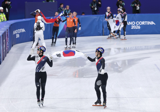 쇼트트랙 남자 5000m 계주 은메달