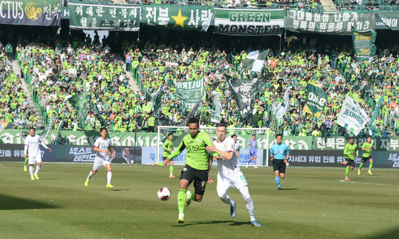 전북현대 공격 이끄는 모따
