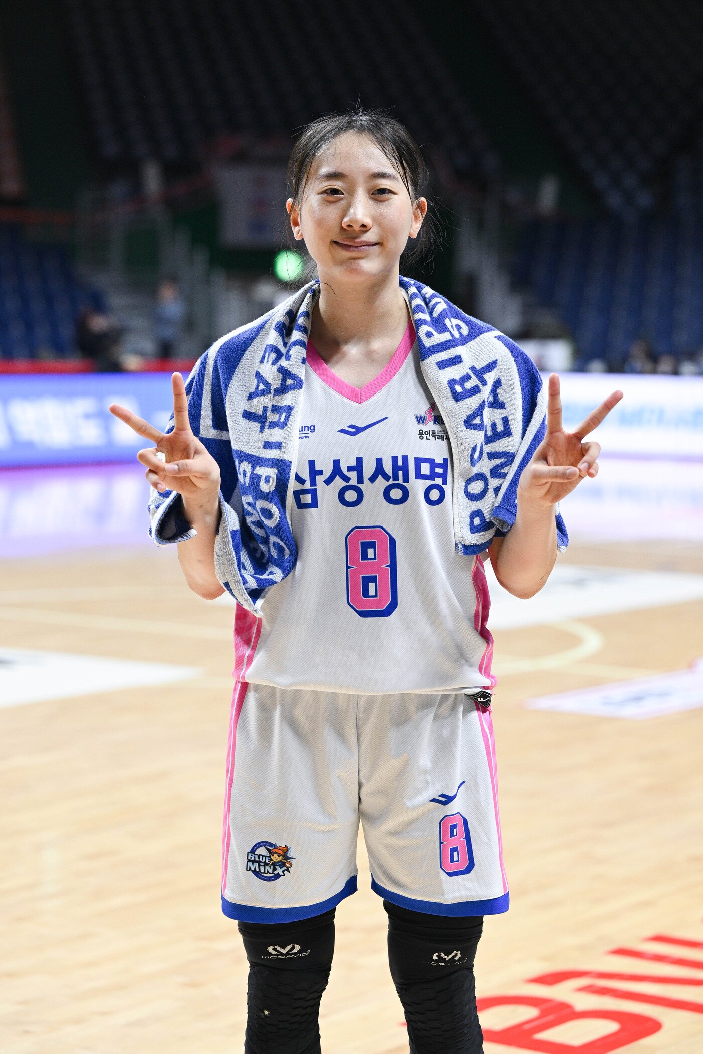 본문 이미지 - 용인 삼성생명 이주연. (WKBL 제공)