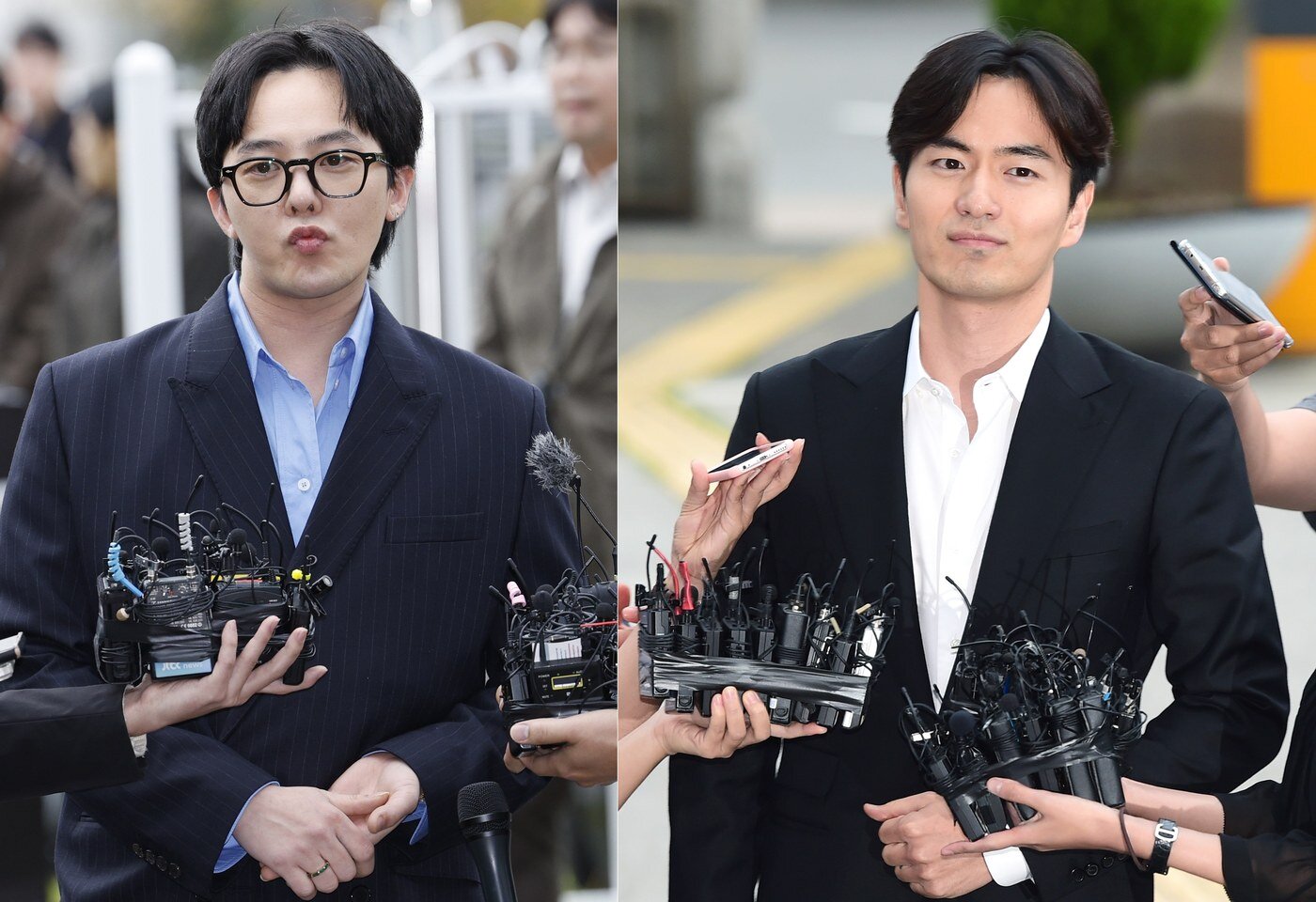 본문 이미지 - 과거 포토라인에 선 가수 GD, 배우 이진욱