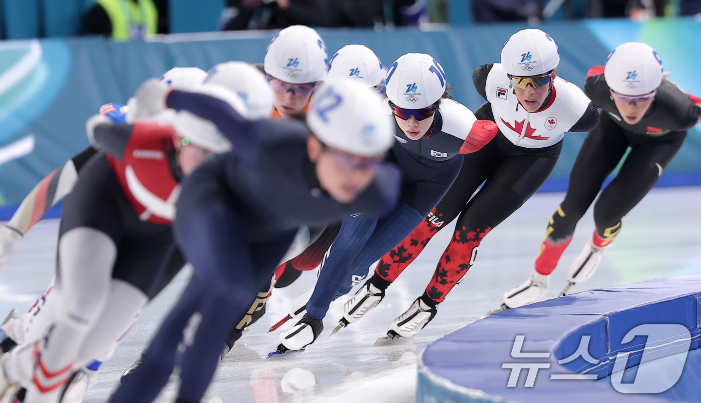 (밀라노=뉴스1) 김성진 기자 = 스피드스케이팅 임리원이 21일(현지시간) 이탈리아 밀라노 스피드스케이팅 스타디움에서 열린 2026 밀라노·코르티나담페초 동계올림픽 스피드 스케이팅 …