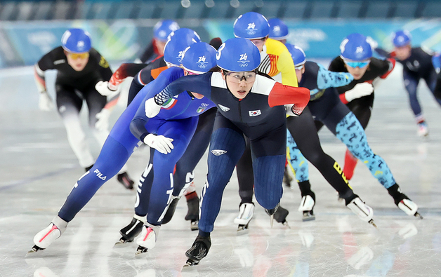 힘찬 역주 펼치는 박지우