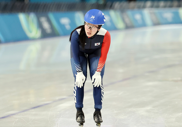 박지우, 女 매스스타트 결선 14위…한국 빙속, 24년 만에 빈손 [올림픽]