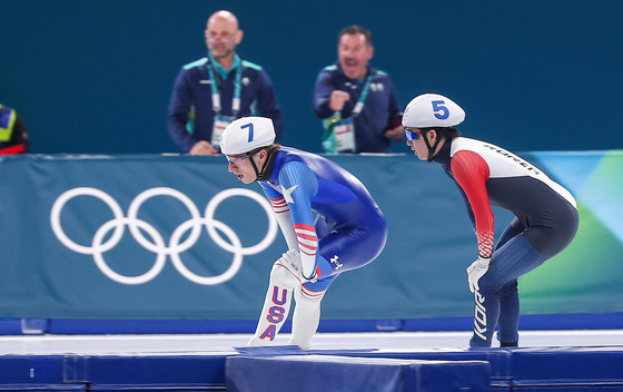 매스스타트 결승 5위로 마무리한 정재원