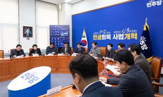 더불어민주당 충남대전 통합 특위 기자회견