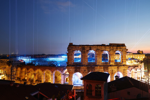 '세계문화유산' 베로나 고대 검투사 경기장서 폐막[올림픽]
