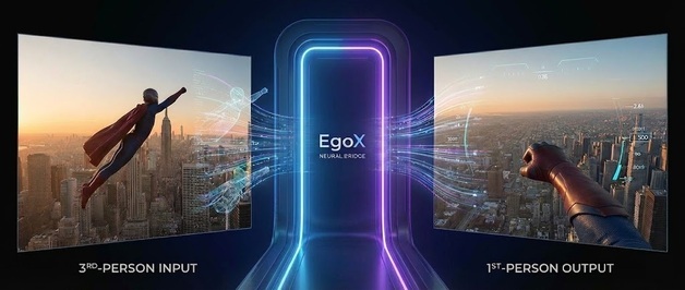 영화 속 등장인물의 눈으로…1인칭 영상 생성 AI '에고엑스' 개발