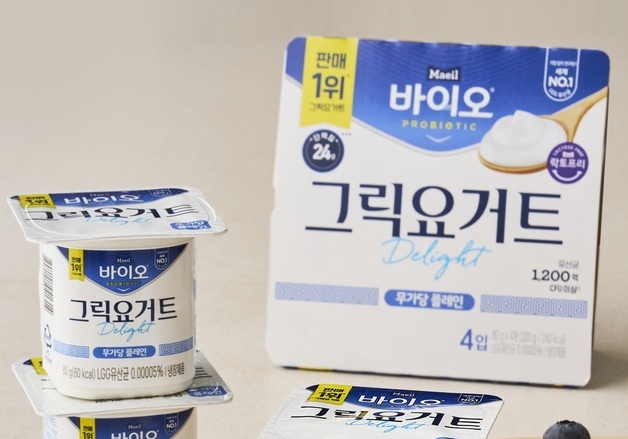 매일유업, '매일 바이오 그릭요거트 Delight무가당 플레인' 출시