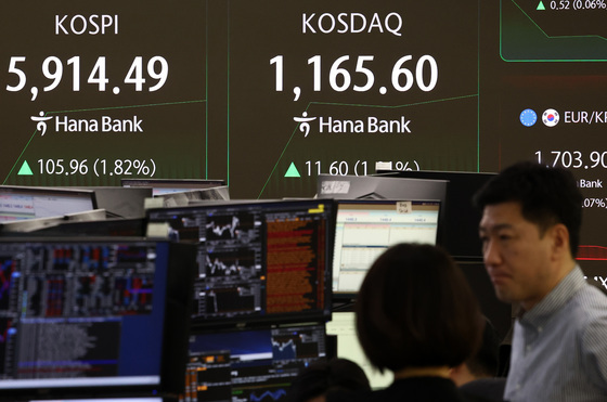 5900선 진입한 코스피