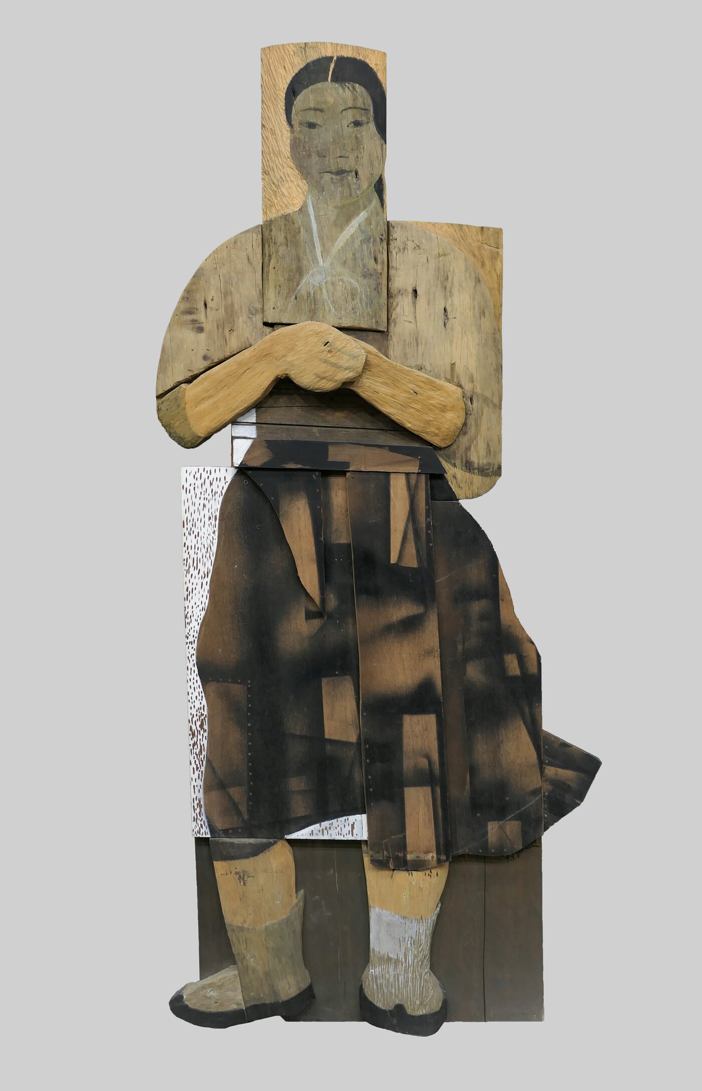 본문 이미지 - 소장품 특별전(가제)_이미지_윤석남. 어머니1 열아홉살 (한국문화예술위원회 제공)