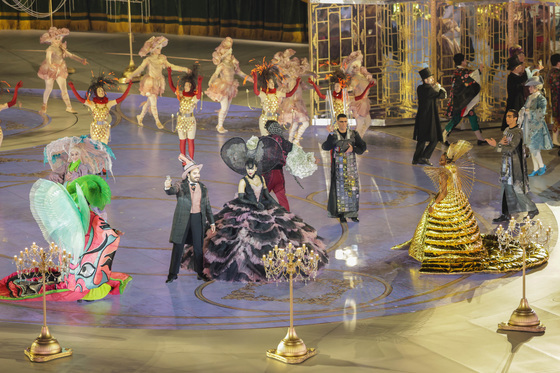 베로나 아레나에서 열린 밀라노 동계올림픽 폐회식