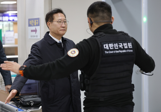 '내란가담' 공판 출석하는 박성재 전 장관