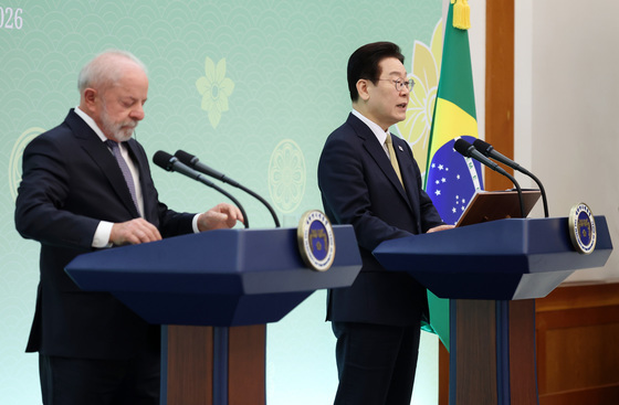 李대통령 "한-브라질 '전략적동반자관계' 격상…새도약 만들 역사적 날"