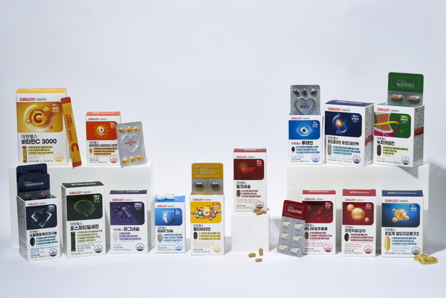 대원제약, 가격 낮춘 '건기식' 14종 출시…이랜드 킴스클럽과 맞손