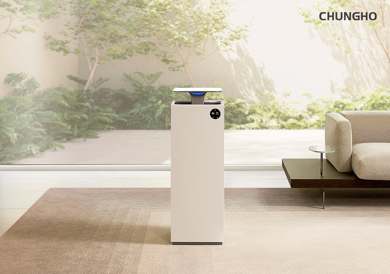 본문 이미지 - 청호나이스 타워형 공기청정기 서밋타워(청호나이스 제공)