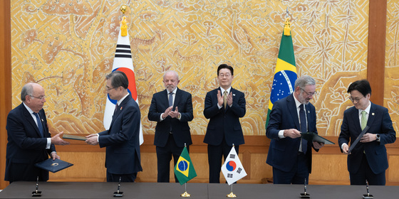 한-브라질 '경제동맹' 강화…통상협약 체결·민간 MOU 6건 결실