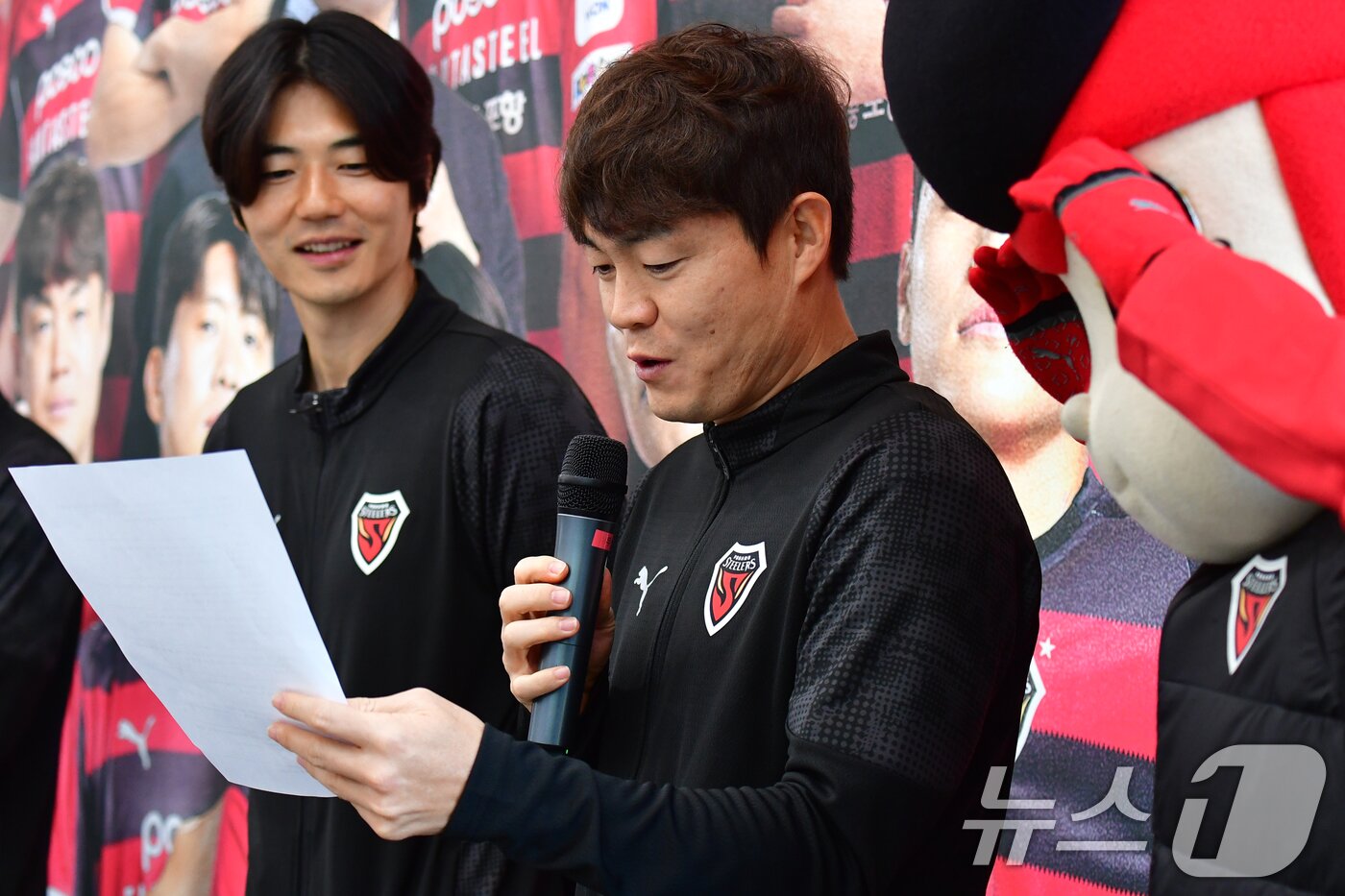 본문 이미지 - 프로축구 포항스틸러스 신광훈2026.2.23 ⓒ 뉴스1 최창호 기자