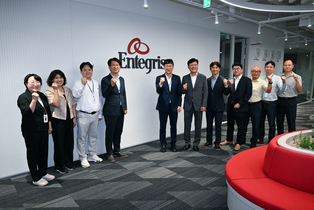 안산시, 제1호 투자유치기업 '인테그리스코리아' 선정