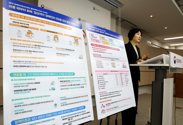 장애인 누구나 건강하고 행복한 삶 실현 위해···제1차 장애인건강보건관리 종합계획 발표