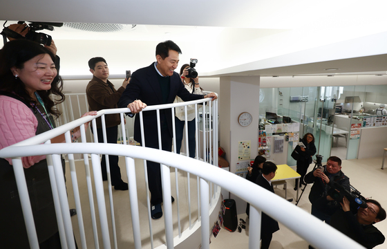 우리동네키움센터 둘러보는 오세훈 시장