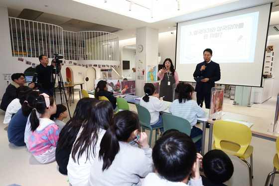 우리동네키움센터 어린이들 만난 오세훈 시장