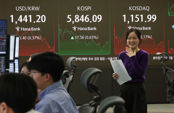 6000선 넘보는 코스피