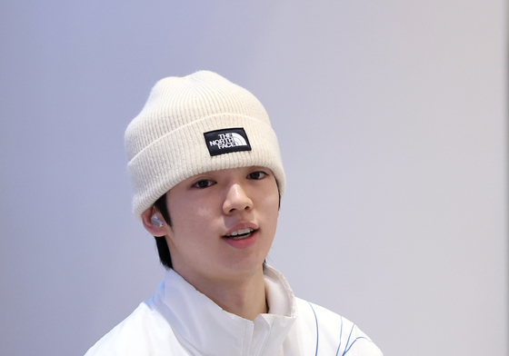 올림픽 마치고 입국하는 차준환