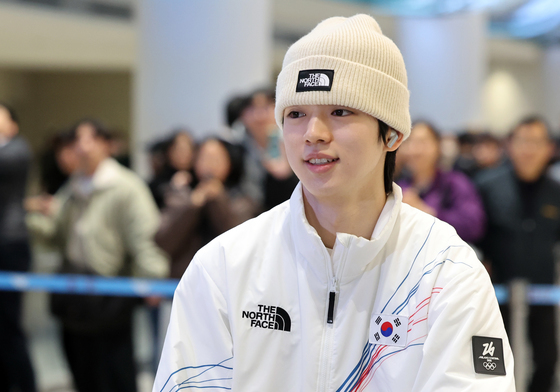 차준환 "오늘은 편히 쉴래요…몸 케어·치료위해 하루 일찍 들어와"