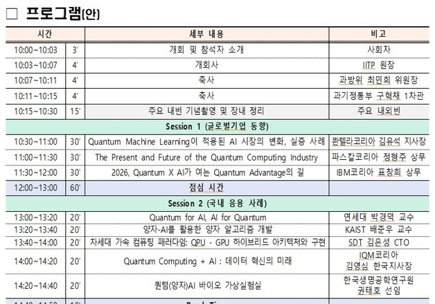 양자와 AI 결합 본격화…'퀀텀AI' 산업 가능성 논의