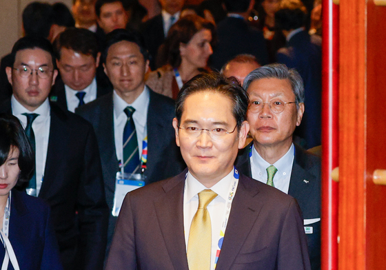 입장하는 이재용 회장