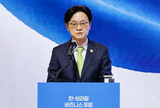 축사하는 김정관 장관