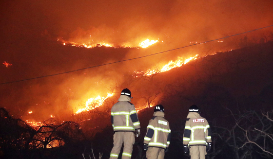 축구장 200개 규모 태운 밀양 산불…이틀 만에 주불 잡혀(종합)