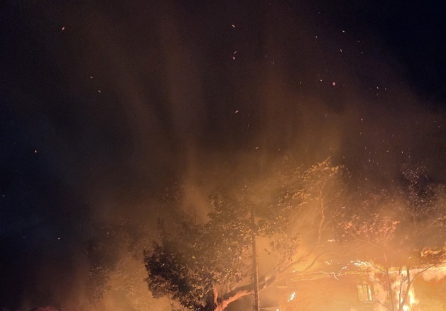 서귀포 하효동 게이트볼장 인근 화재…"인명피해 없어"