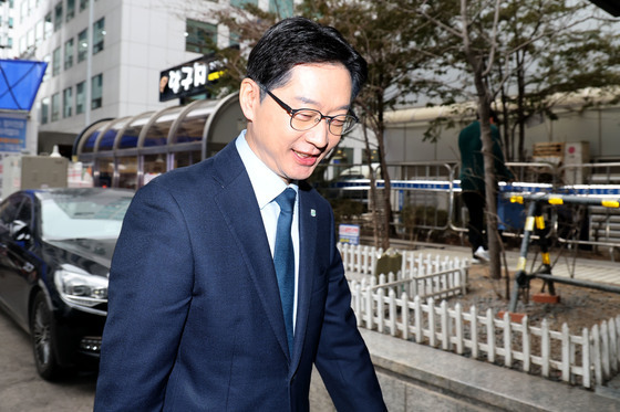 김경수 지방시대위원장, 광역단체장 후보자 면접 참석