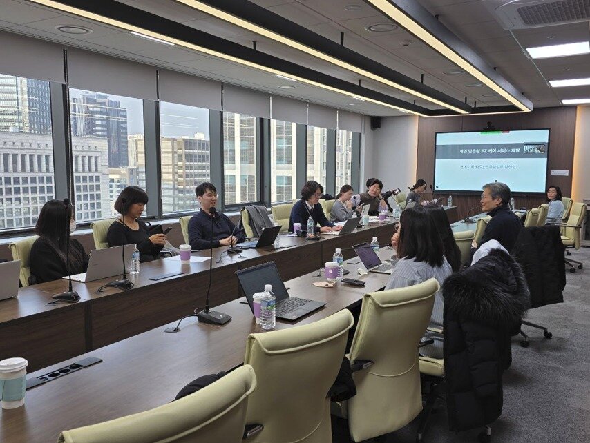 본문 이미지 - 2026년 2월 12일 서울시티타워 K-헬스미래추진단에서 열린 'DEF-H 프로젝트 1차년도 마일스톤 점검 워크숍'. (K-헬스미래추진단 제공)