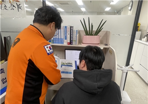 괴산소방서, 다중이용업소 관계자 보수교육 현장 지원