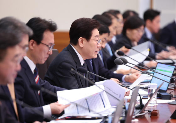 이재명 대통령, 국무회의 발언