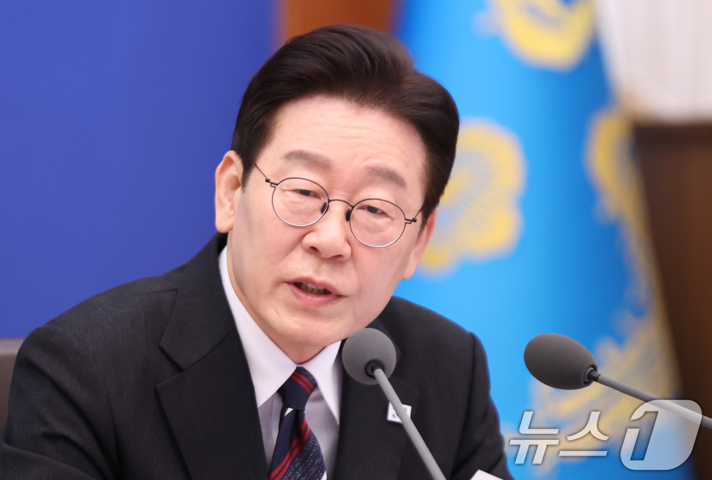 (서울=뉴스1) 허경 기자 = 이재명 대통령이 24일 청와대에서 열린 국무회의에서 발언을 하고 있다. 2026.2.24/뉴스1