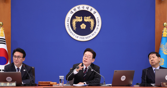이재명 대통령 '국무회의 주재'