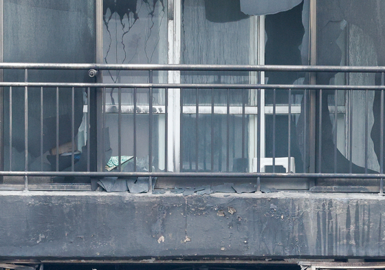 1명 사망·3명 부상, 은마아파트 화재 현장 합동 감식