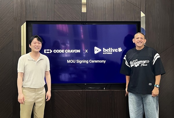 코드크레용, 비라이브와 손잡고 글로벌 진출 본격화