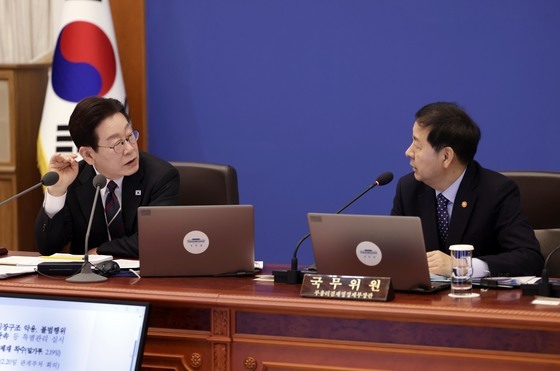 이재명 대통령, 국무회의 발언